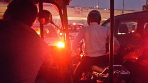 Der Verkehr in Indien ist chaotisch aber strukturiert.